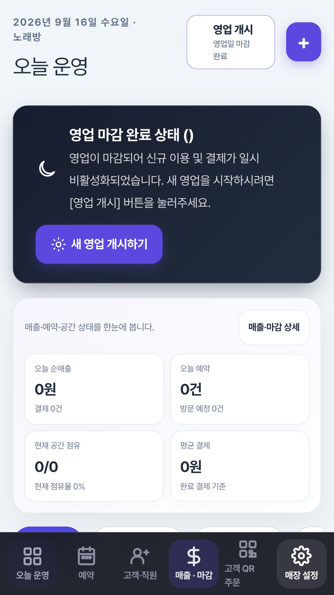 FLOVI operations screen
